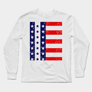 USA FLAG Long Sleeve T-Shirt